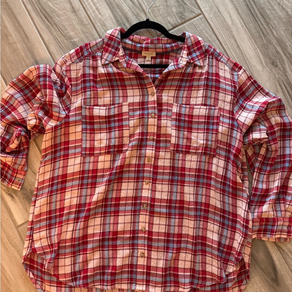 Anthropologie Pilcro Hadley Shirt - Sz  XLP